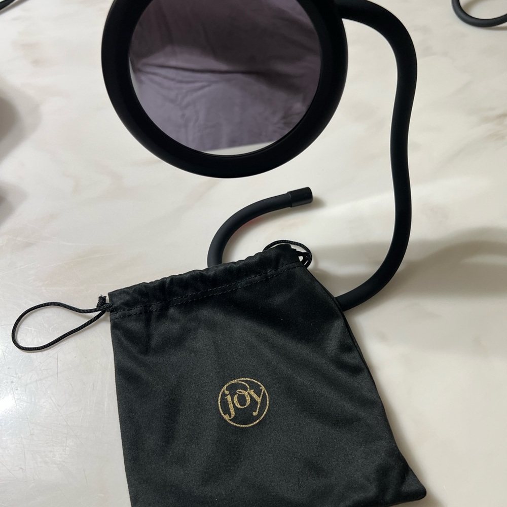 Black Flexible Mirror with Pouch